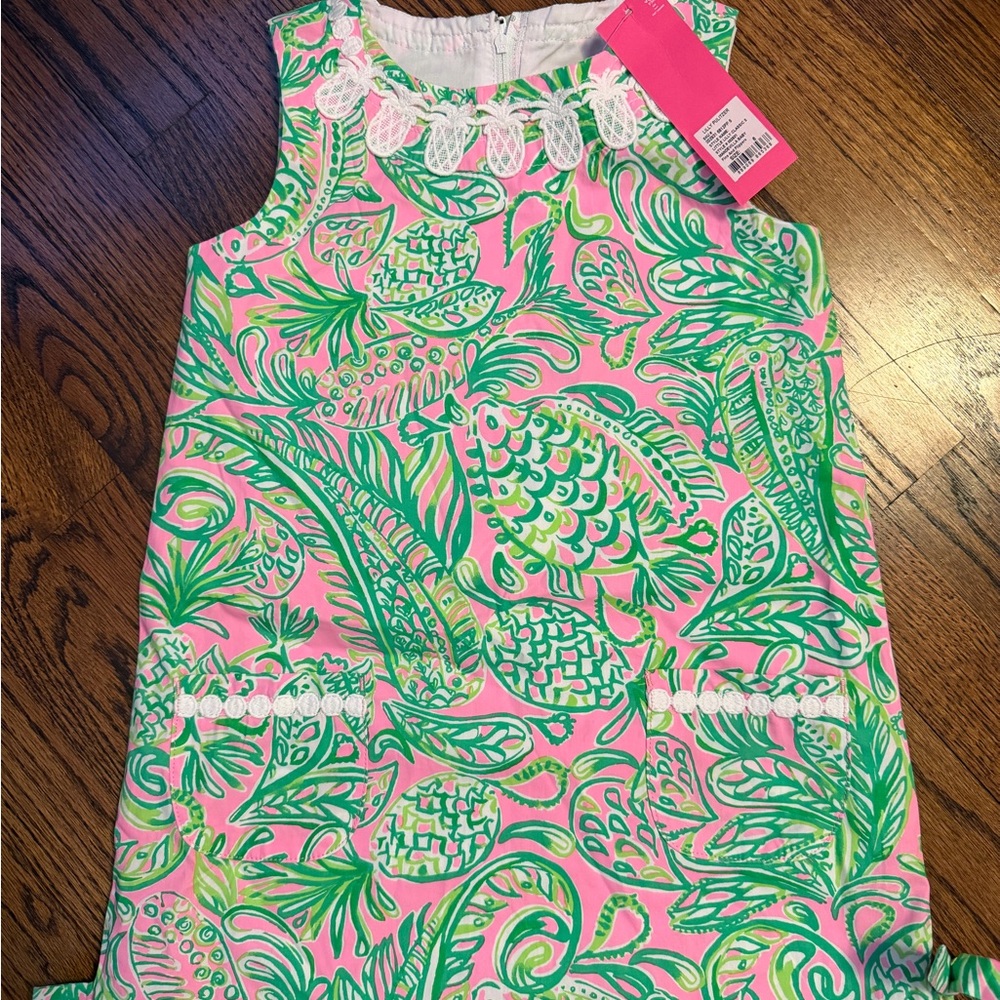 Lilly Pulitzer NWT girls size 6 shift dress
